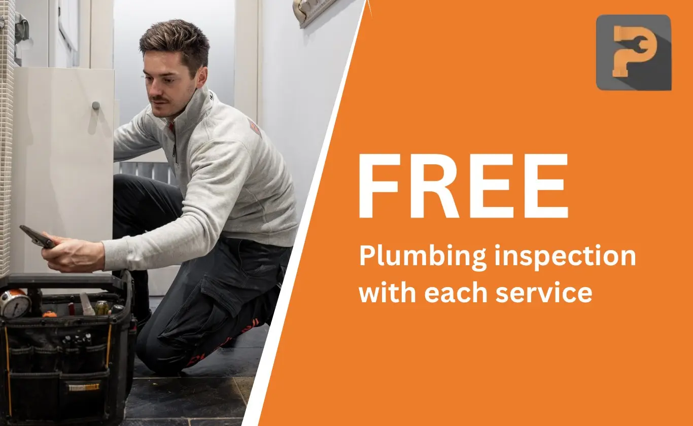 Free plumbing inspection with each service