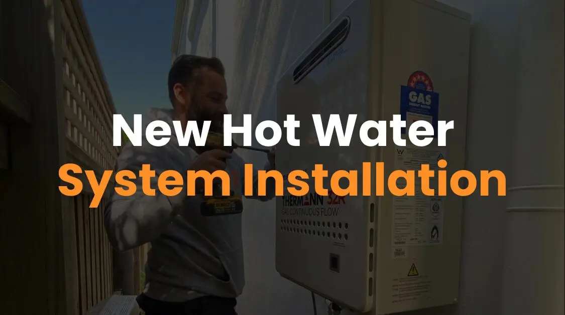 New Hot Water System Installation, Collaroy NSW