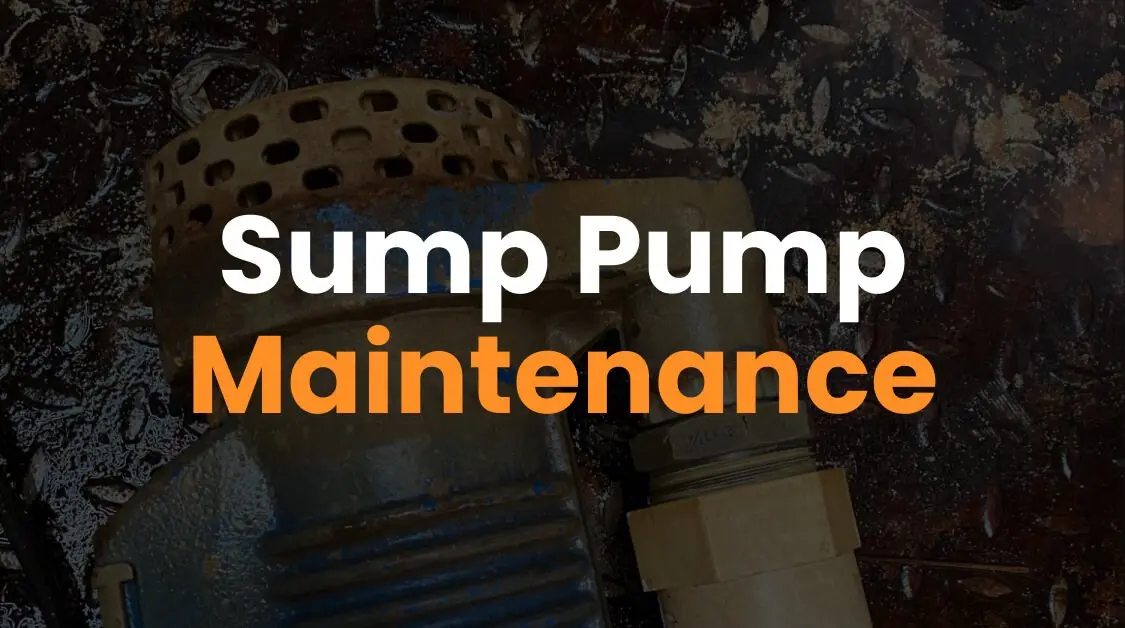 Sump Pump Maintenance in Sydney